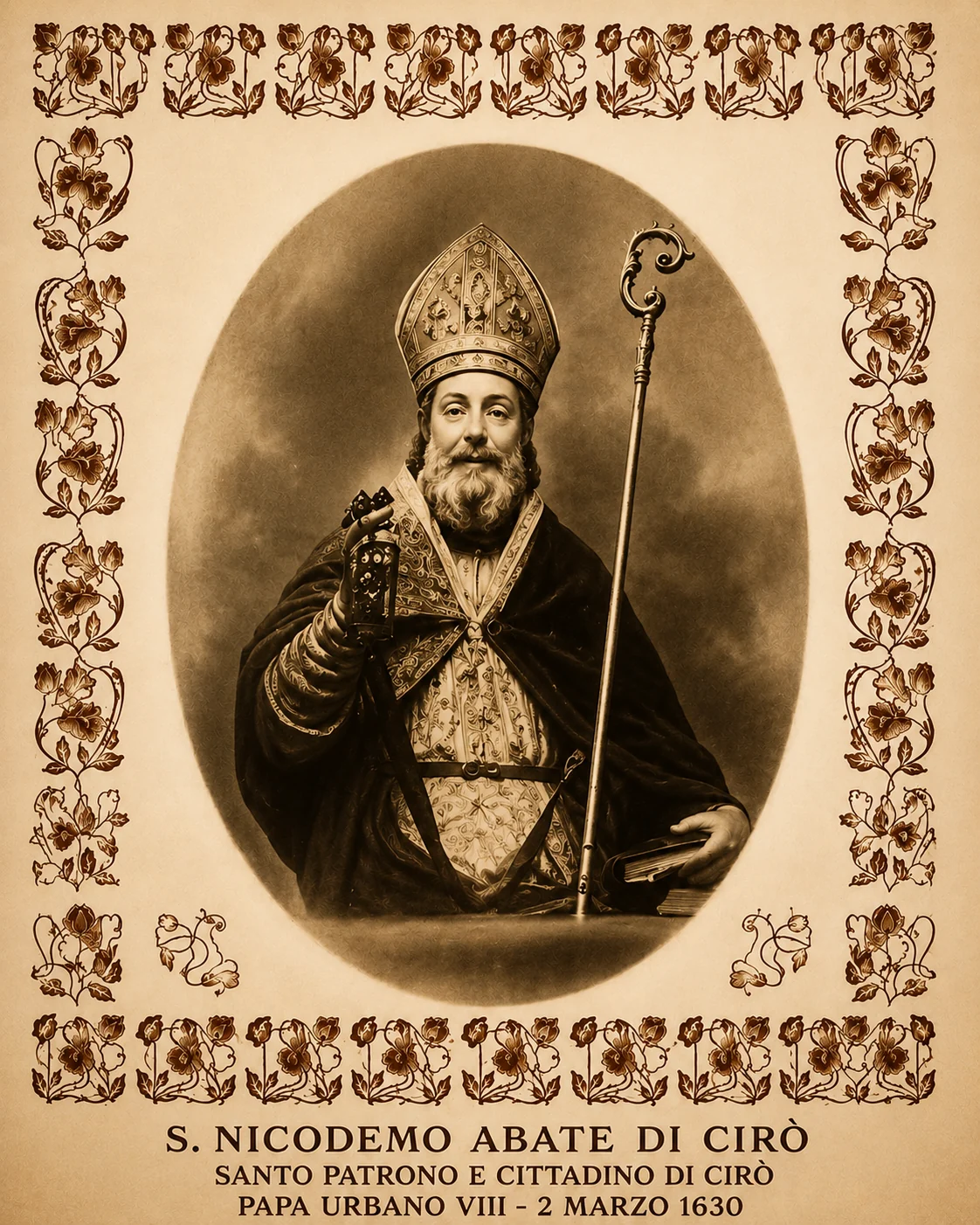 Immagine storica di San Nicodemo Abate