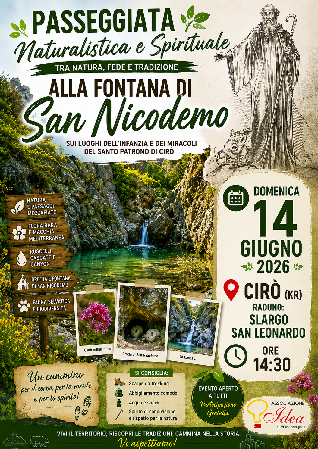 Locandina Associazione IDEA